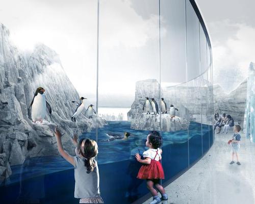 The biodome will represent four ecosystems of the Americas, including the Sub-Polar Regions 