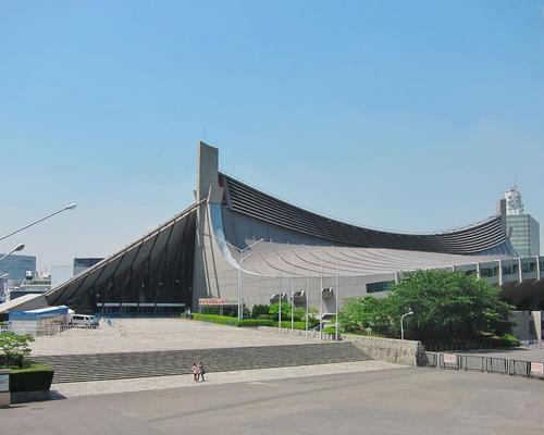The Yoyogi National Gymnasium is famous for its suspension roof design