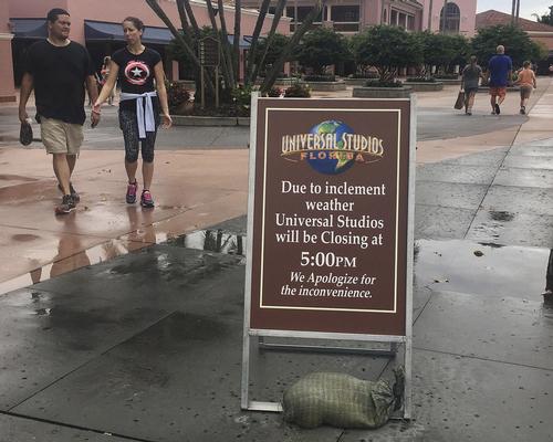Orlando theme parks reopen as city avoids major hurricane damage