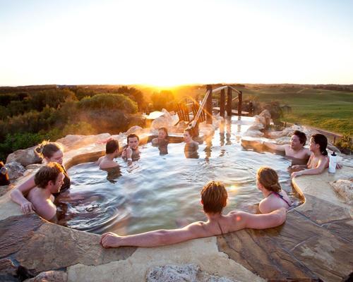 The existing hot spring on the peninsula was recently recognised for its exceptional standards, picking up the World Luxury Spa Award in the hot spring category