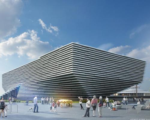 First gallery completed at Kengo Kuma's V&A Museum of Design Dundee