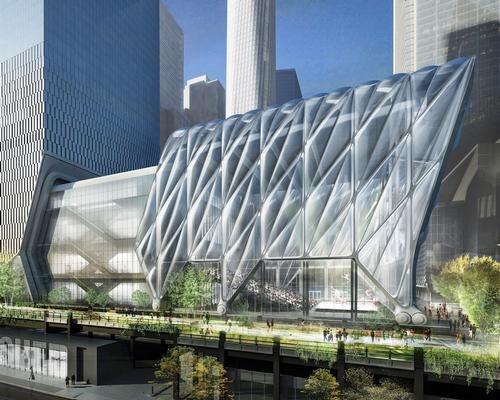Currently under construction on the far west side of Manhattan, The Shed will be housed in a 200,000sq ft building