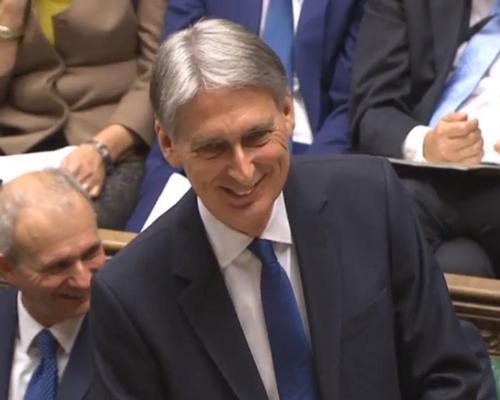 Hammond delivered his first Autumn Statement as chancellor on Wednesday (23 November)