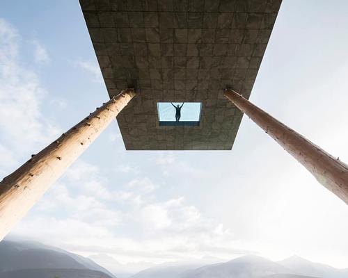 Network of Architecture return with dramatic cantilevered infinity pool