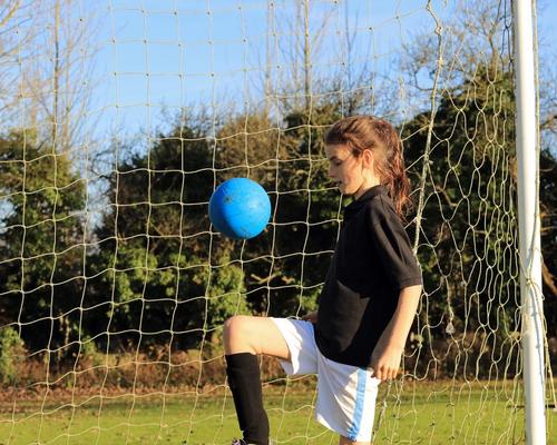 Only 41 per cent of girls play football before the age of 10, compared to 95 per cent of their male counterparts