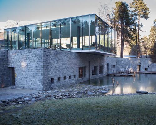 Glass-encased Finnish sauna stars at new Waldhaus Spa 