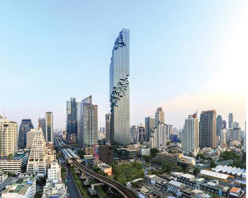 MahaNakhon by Ole Scheere was among the tallest leisure-filled skyscrapers completed in 2016