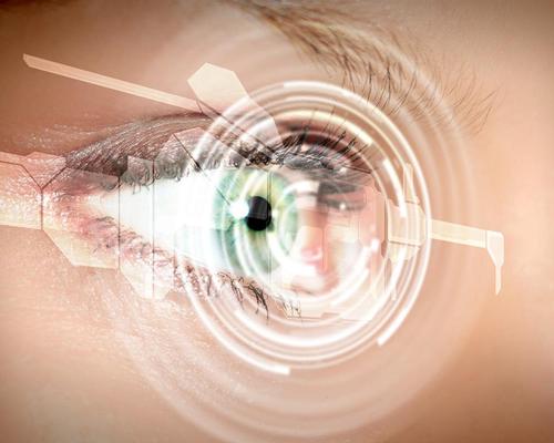 The technology could record live video or project images into the eye using a simple blink to switch it on or off