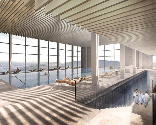 The new spa is among the largest and most modern in Europe