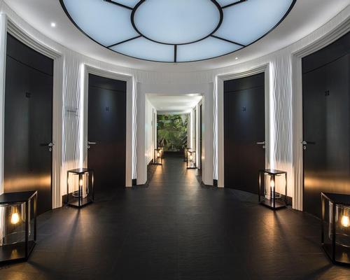 Designed by architect Didier Gomez, the Spa Metropole by Givenchy features 10 treatment rooms