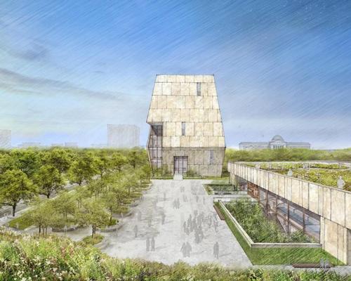 Obamas unveil design for presidential museum and library on Chicago's South Side