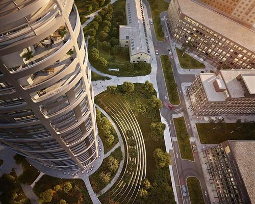 Zaha Hadid Architects unveil bold Sky Park masterplan to reinvent Bratislava's industrial zone