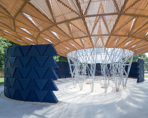 AECOM worked with Francis Kere on the pavilion, their fifth in a row for the Serpentine Galleries 