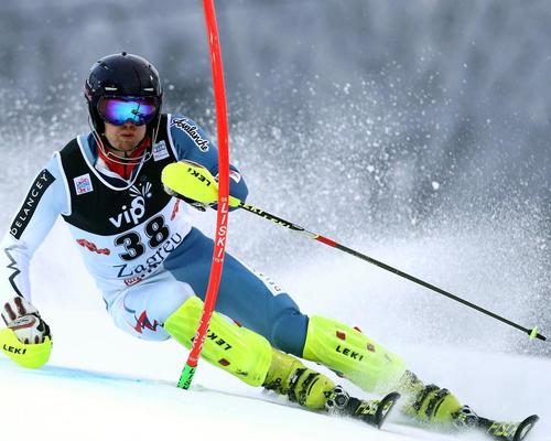 Dave Ryding came second in the World Cup in Kitzbuhel