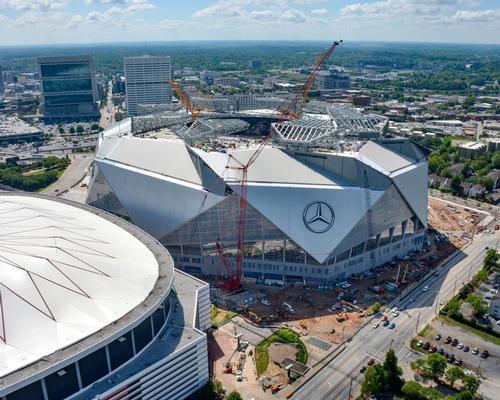 Mammoth Mercedes-Benz Stadium set for August opening