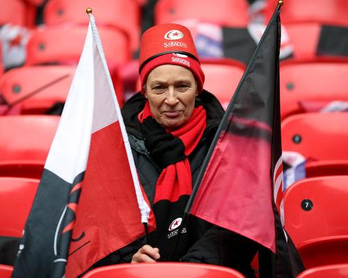 Saracens fans enjoyed the team playing at Wembley Stadium several times over the past few years