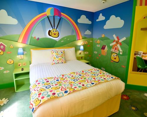 Rooms are designed with young children in mind