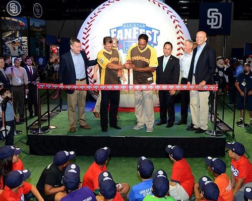 Freeman worked with BaAM on several events such as the MLB FanFest in San Diego
