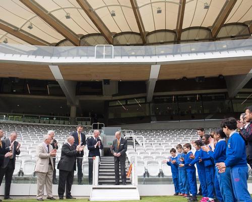 The Duke of Edinburgh opened the recently-refurbished Warner Stand