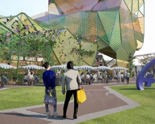 Designed by ARM Architecture, the colourful, twisting gallery is expected to be built to the south of the city’s Evandale Lake