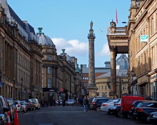 Local firm Space Architects are designing the scheme, which will encompass nine existing neoclassical buildings on Grey Street
