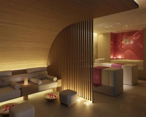 The huge spa will feature 15 single treatment rooms and two VIP suites, 