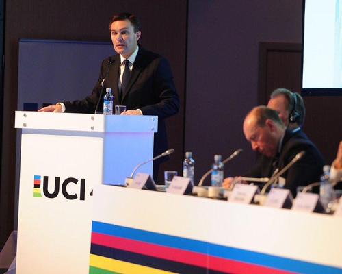 David Lappartient will be UCI president for four years