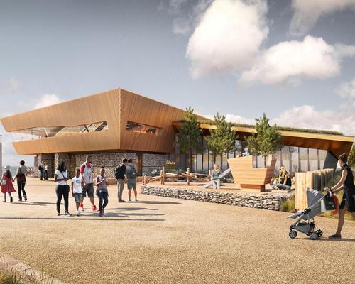 The £10m leisure centre in on a former landfill site