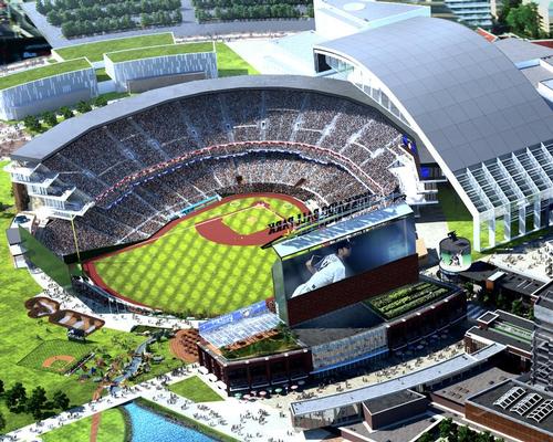 Populous are designing a new ballpark for Sapporo baseball team Hokkaido Nippon-Ham Fighters