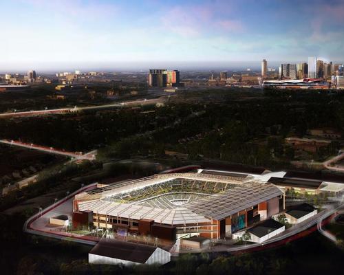 The new stadium design will play a key part in Nashville's bid for expansion into the MLS