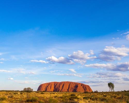 The remote location in Central Australia receives more than 400,000 visitors each year