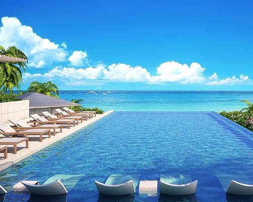 The coastal resort will house a large spa overlooking the East China Sea