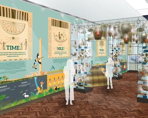 Bolton Museum unveils exhibition designs for Egyptology gallery