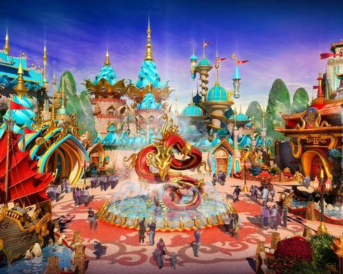 IdeAttack's Brilliant China zone concept for Evergrande's Fairytale Theme Park