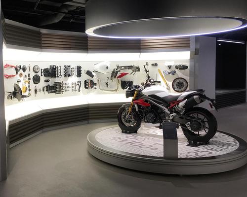 Engines ready! Triumph Motorcycle launches visitor experience