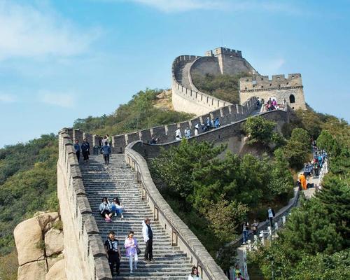 The Great Wall of China is 13,171 miles in length – significantly longer than Hadrian's Wall, which is just 73 miles