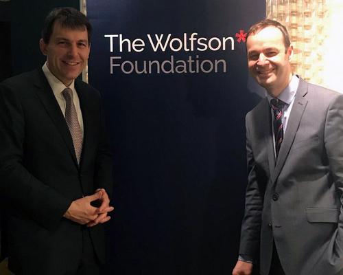 Minister John Glen (left) and Wolfson Foundation CEO Paul Ramsbottom launched the new fund today (13 December)
