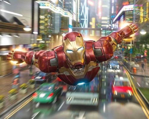 The Iron Man Experience debuted at Hong Kong Disney this year