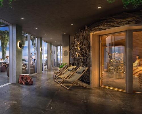 The Nest is designed to offer a place for relaxation, re-energising and exercise