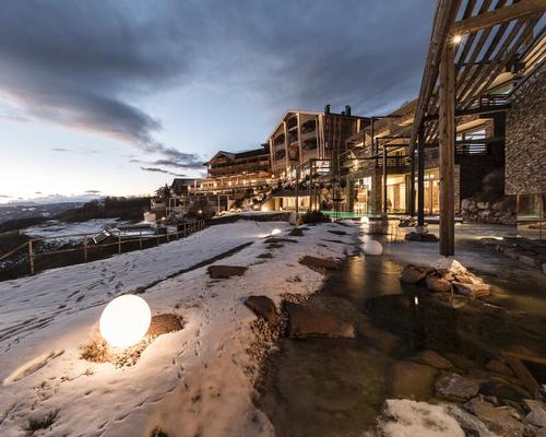 Network of Architecture capture drama of the Dolomites with 'silent theatre' hotel