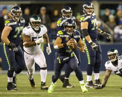 Seattle Seahawks' quarterback Russel Wilson is heading to London to face the Oakland Raiders in Tottenham Hotspurs' new stadium