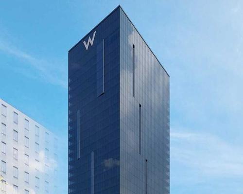 The 27-floor W Osaka has been designed by Tadao Ando