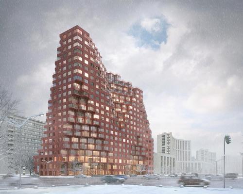 MVRDV embrace Constructivism for mixed-use Moscow 'Silhouette' 