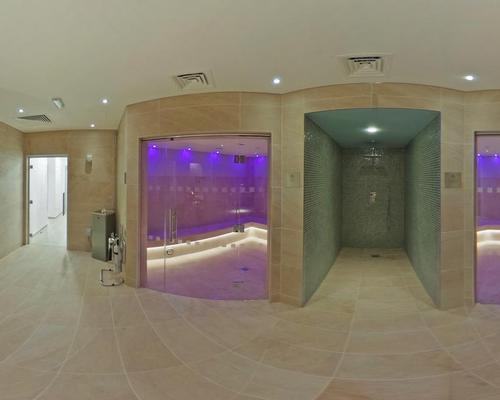 Facilities at the spa include two saunas, a salt Inhalation room and aroma steamroom
