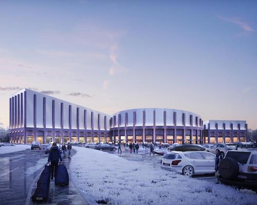 Dramatic design unveiled for indoor Swindon ski centre inspired by railway heritage