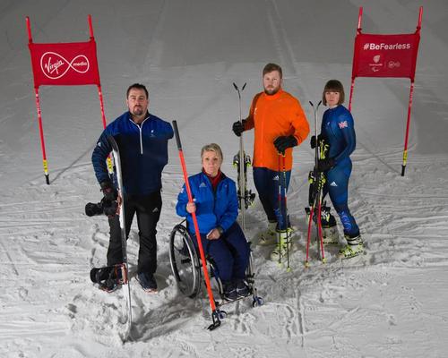 Paralympic athletes Ben Moore (Para snowboard), Angie Malone (wheelchair curling), Brett Wild (Guide) and Millie Knight (Para alpine skiiing) will be representing Paralympics GB at Pyenongchang