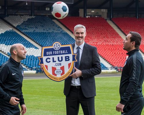 Fan-funded football club aiming to break into Scottish top flight