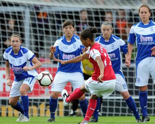 The success of the FA Women's Premier League has contributed to an increase in attendances