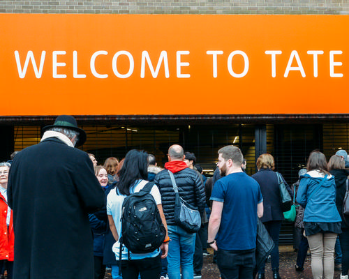 Tate Modern climbs one place to second in the list as 5.65 million people came through its doors in 2017