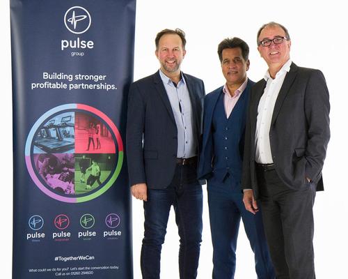  Chaudry (centre) will become chair of Pulse, joining managing director Chris Johnson and production director Dave Johnson on the board